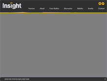 Tablet Screenshot of insight-hrc.co.uk